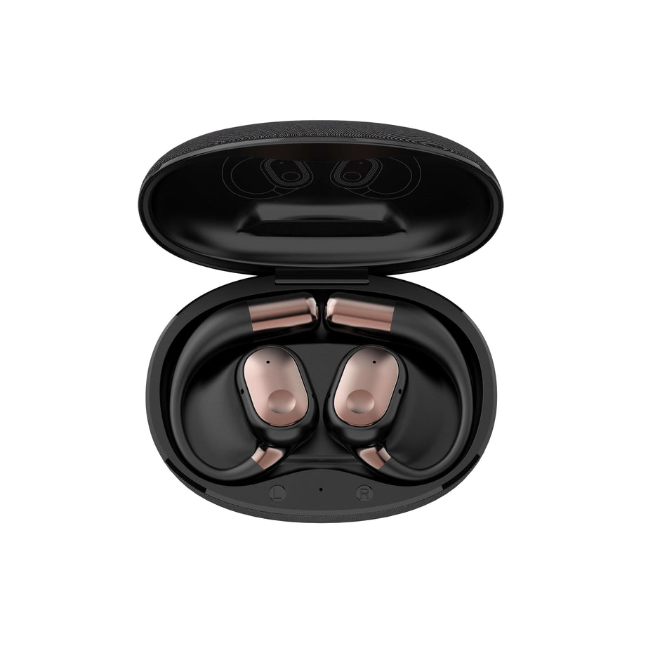 LDNIO T11 Wireless Stereo Over-Ear Headphones | Bluetooth 5.4 Low Latency Gaming Headset with OWS Open-Ear Touch Control