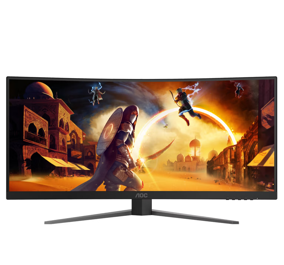 AOC CU34G4 34" WQHD Curved 1500R, Fast VA 180Hz, 0.5ms(MPRT), 1ms(GtG)/AdaptiveSync/HDR10/Adjustable Stand/2x HDMI2.0/DP1.4