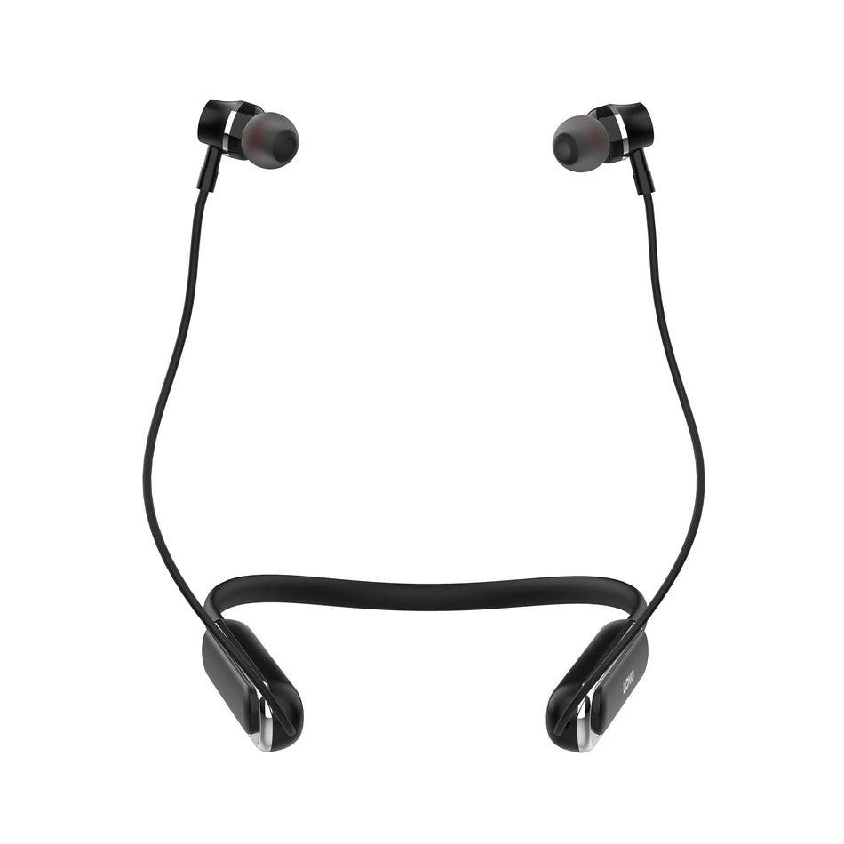 LDNIO N06 Wireless Neckband Headphones | High-Definition Sound Quality with Ultra-Long Playback - Black