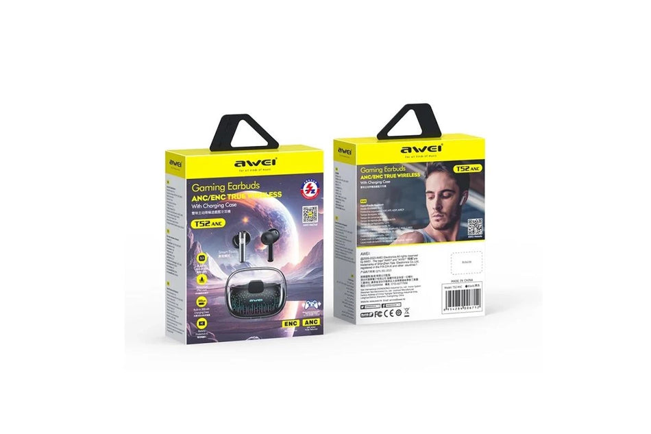 Awei T52 ANC TWS Wireless Earbuds