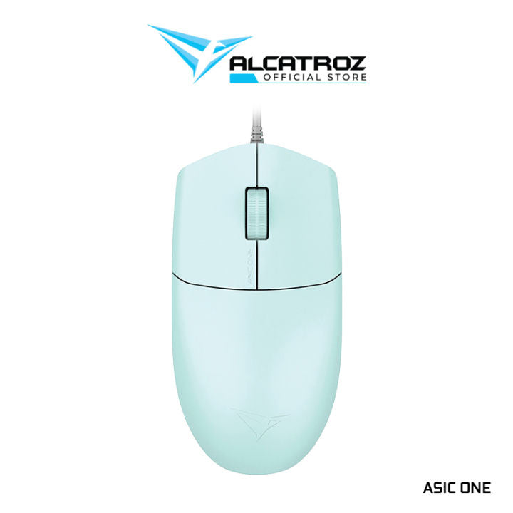 ALCATROZ USB MOUSE ASIC ONE - Black/Blue/Pink/White