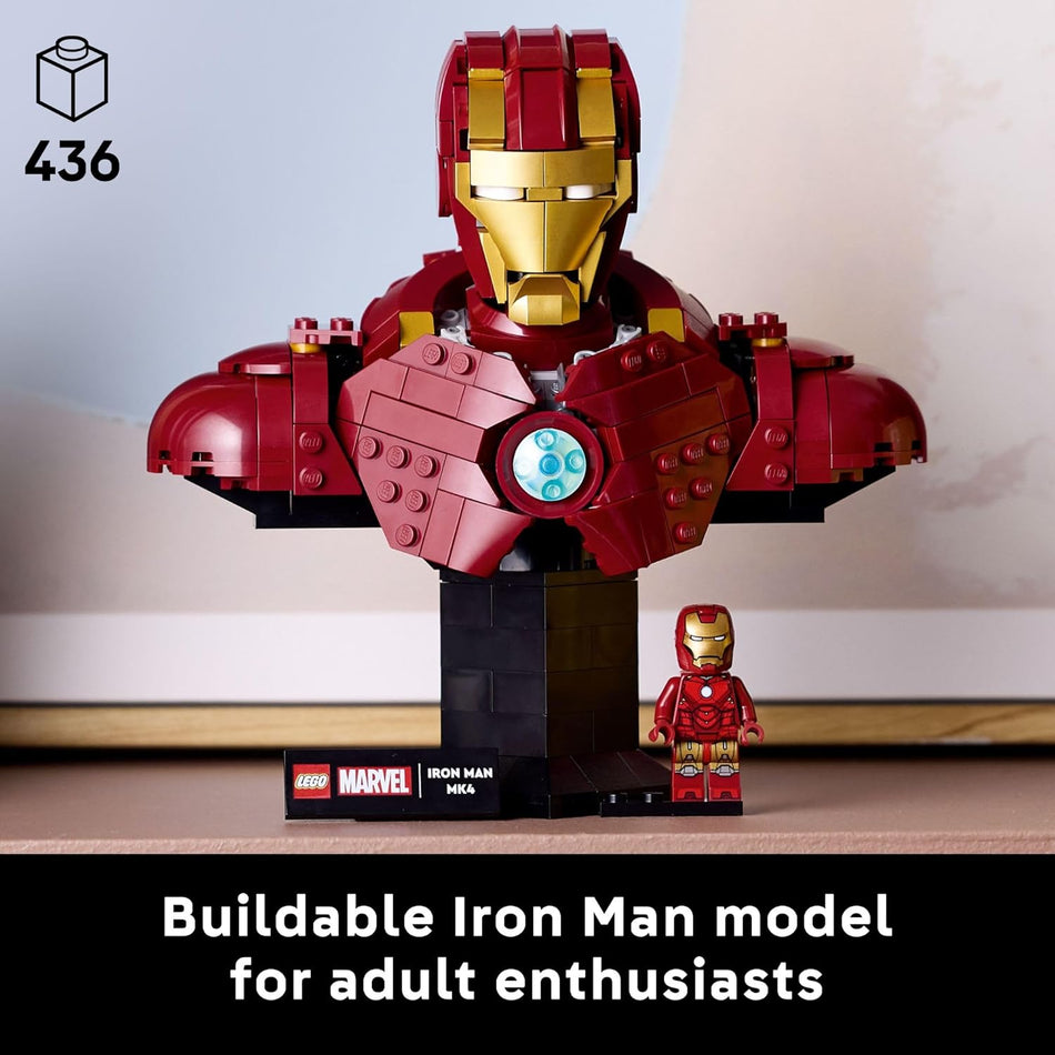 LEGO 76327 Super Heroes Marvel Iron Man MK4 Bust