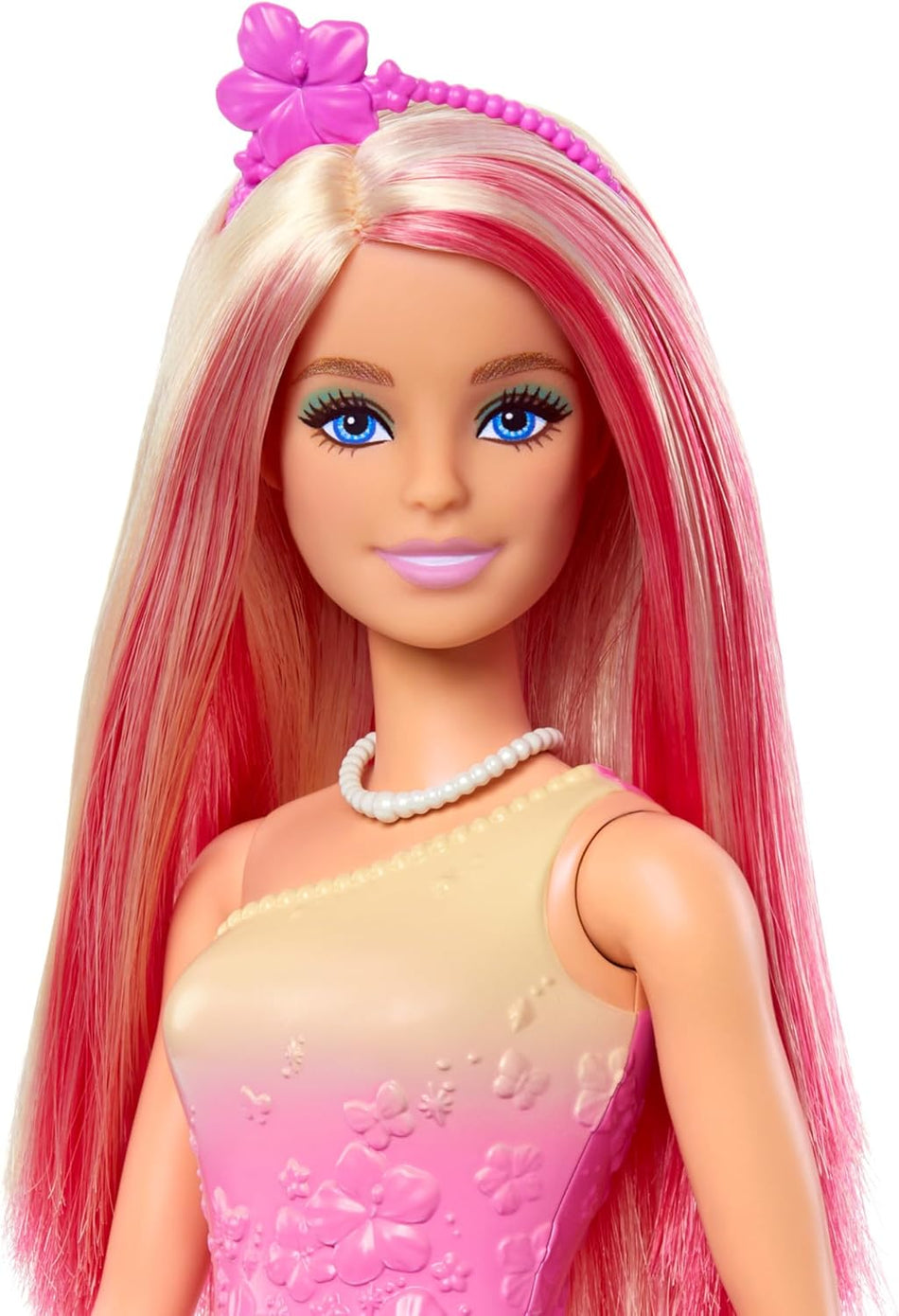Mattel Barbie Dreamtopia Royal Princess Doll (HRR08) – Pink & Blonde Fantasy Hair