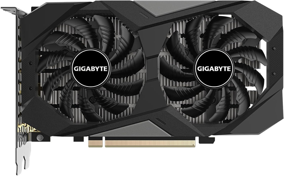 GIGABYTE GeForce RTX 3050 WINDFORCE OC V2 6G Graphics Card – Factory Overclocked 6GB GDDR6 96-bit Compact GPU Equipped with Dual 90mm Alternate Spinning Fans and Protection Backplate