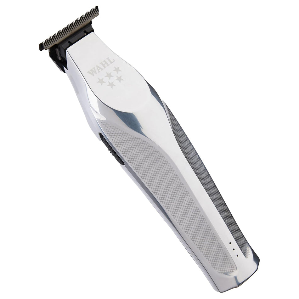 Wahl Professional Hi-Viz Trimmer 5 Star Series , DLC-Coated Wide T-Blade, Adaptive Speed Control, Cordless, 135-Minute Run Time (3023703)
