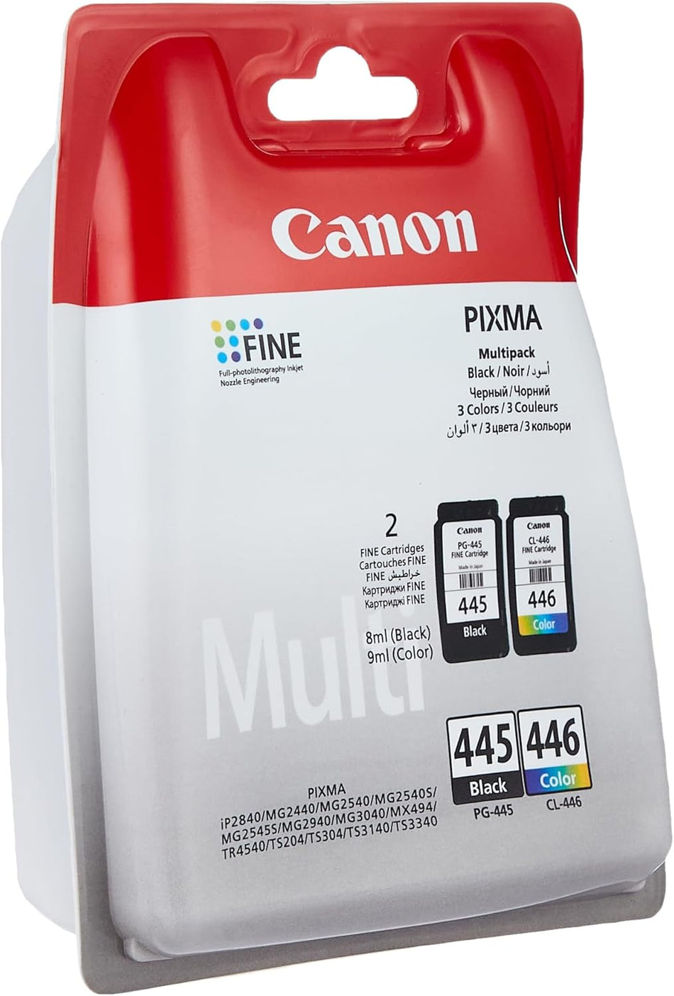 CANON Ink Cartridge Multipack PG-445/CL-44