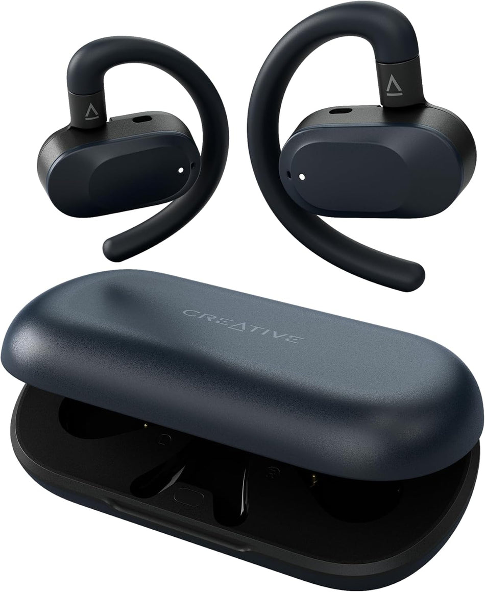 Creative Outlier GO TWS On-ear earbuds Stereo Black Sweat-resistant, Waterproof, Battery indicator