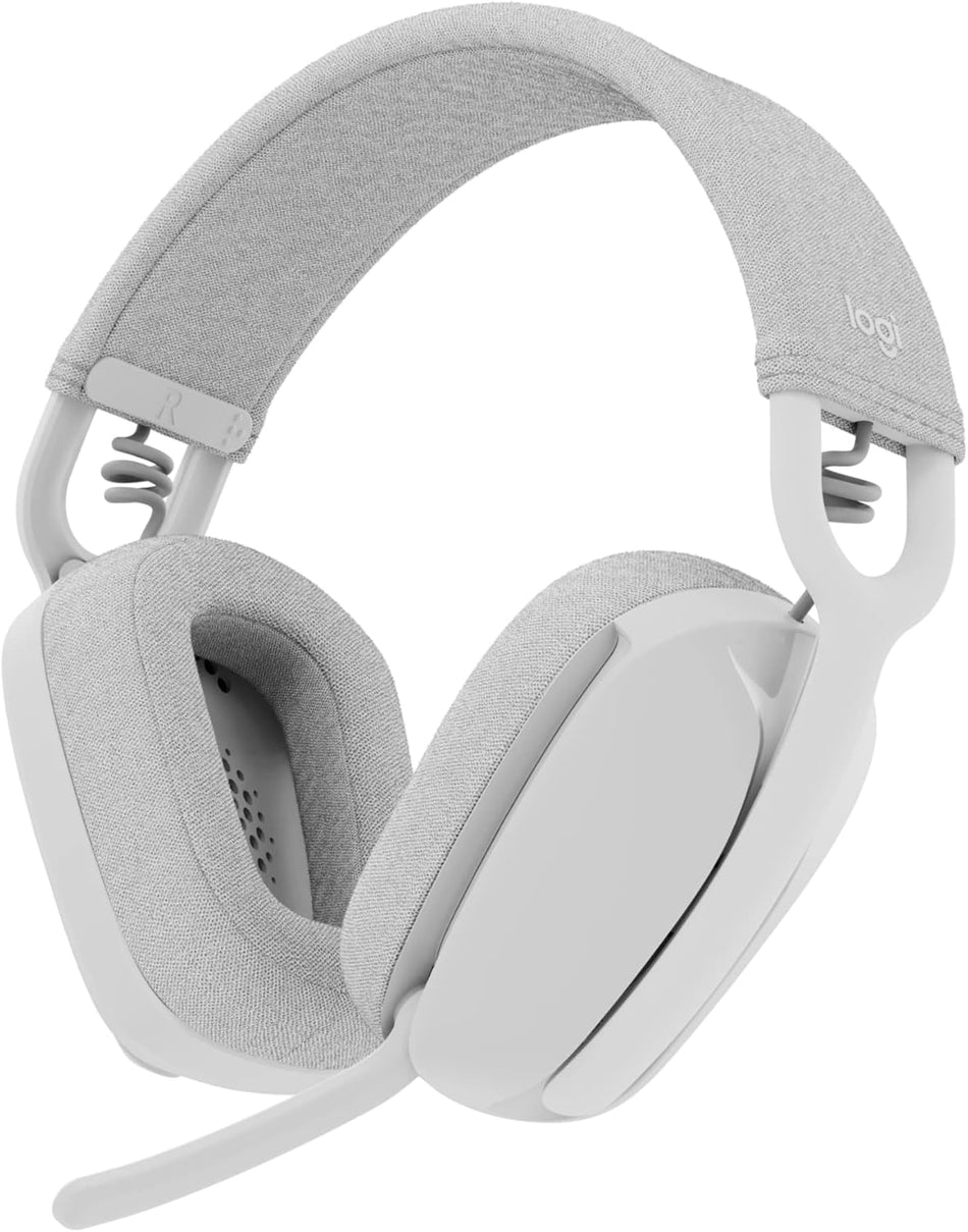 Headset Logitech Zone Vibe 100, Wireless Bluetooth Rose/Graphite/Off White, 1 Year Warranty