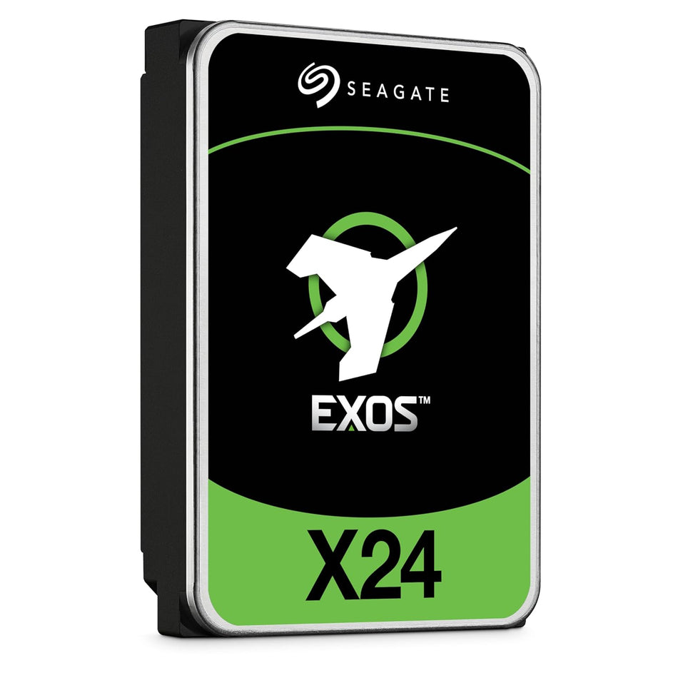Seagate Exos X24 16TB Enterprise Internal Hard Drive HDD - 6GB/s SAS 7200RPM 2.5M MTBF