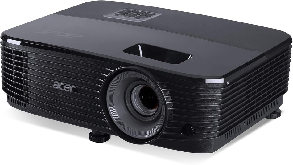 Acer X1123HP DLP 3D 4000 Lumen Black Portable Projector with HDMI & VGA Connectivity