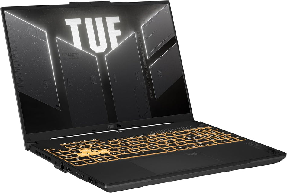 ASUS TUF Gaming F16 (2024) Gaming Laptop, 16” FHD+ 144Hz IPS-Level 16:10 Display, Intel® Core™ 5 210H Processor, NVIDIA® GeForce RTX™ 4050, 8GB DDR5, 512GB PCIe Gen4 SSD, Wi-Fi 6, Windows 11 Home FX607VU-ES51