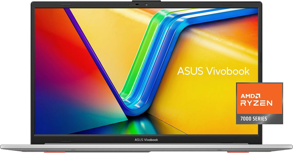 ASUS Vivobook Go 15.6” Full HD Laptop, AMD Ryzen 5 7520U, 8GB DDR5, 512GB, Windows 11 Home, Cool Silver, E1504FA-AS54