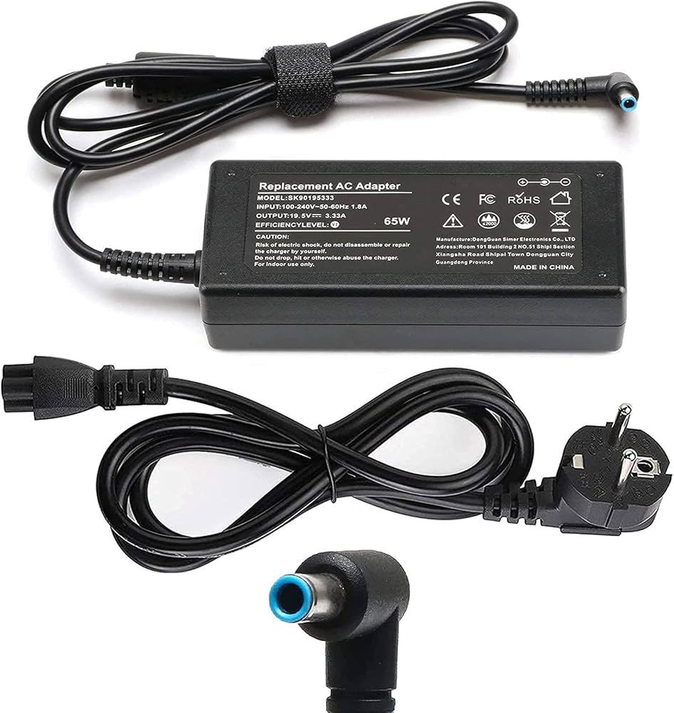 65W 19.5V 2.31A DC Tips With 4.5*3.0mm Notebook Charger Replacement Laptop Ac Adapter for HP Laptop Power Supply
