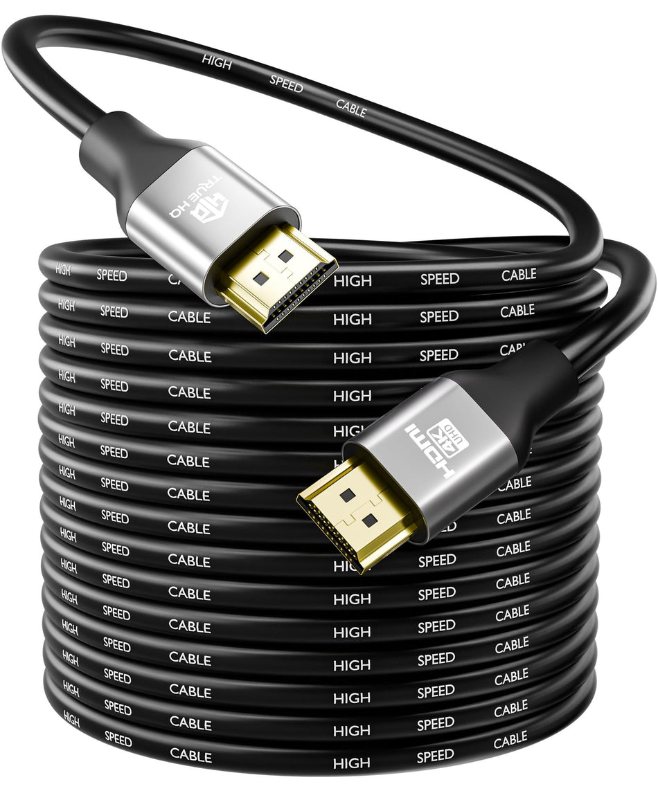 High-Speed 4K HDMI Cable (20 Meters) | Ultra HD & 3D Support
