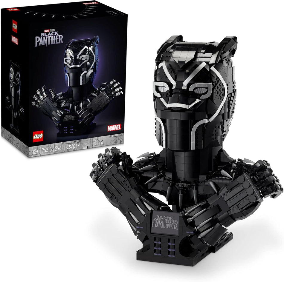 LEGO 76215 Marvel Black Panther, King T’Challa Model Building Kit