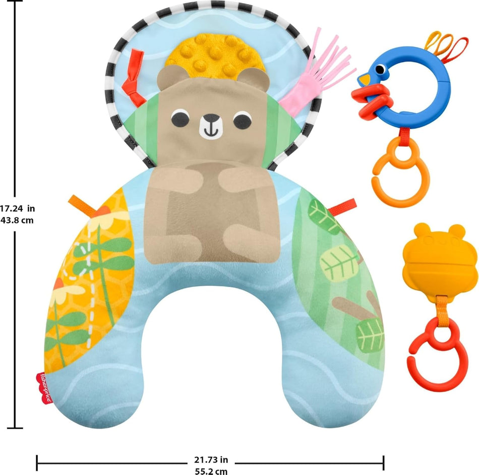 Mattel Fisher-Price Balanced Beginnings Tummy Wedge Newborn Support Pillow (JHB44)