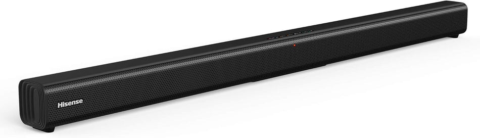 Hisense 60W 2.0 Channel Compact Home Theater Soundbar System - HS205 - Enhance TV enjoyment, Bluetooth, HDMI ARC/Optical/AUX/USB, 3 EQ Modes