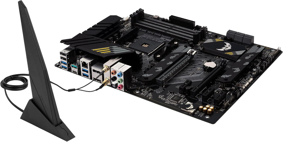 ASUS TUF Gaming B550-PLUS WiFi II AMD AM4 (3rd Gen Ryzen™) ATX Motherboard (PCIe 4.0, 6, 2.5Gb LAN, BIOS Flashback, USB 3.2 2, Addressable 2 RGB Header and Aura Sync)