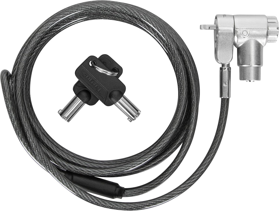 Targus DEFCON™ Ultimate Universal Keyed Cable Lock with Slimline Adaptable Lock Head