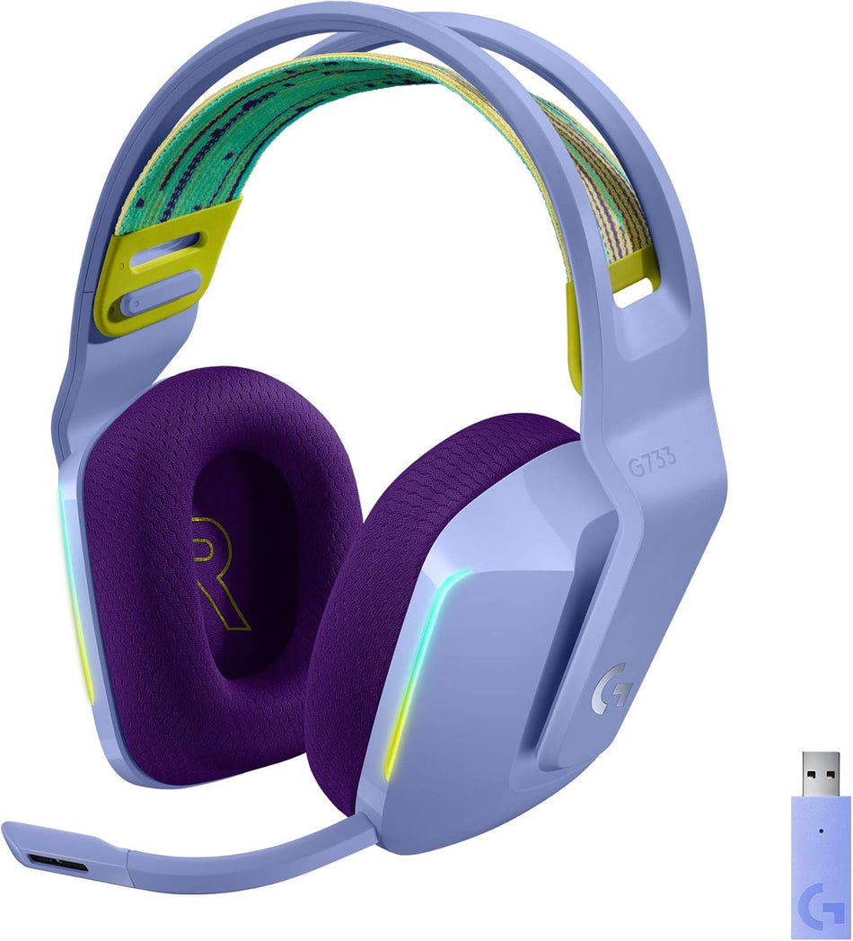 Logitech G733 Lightspeed Wireless RGB Gaming Headset