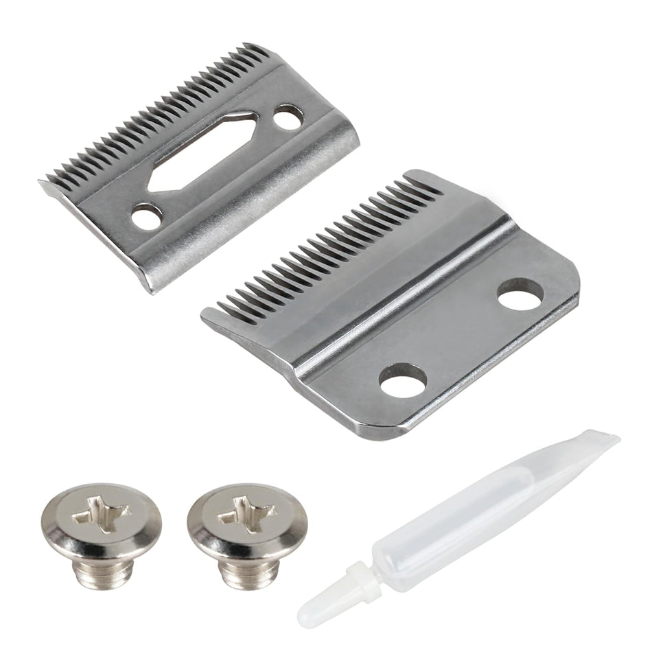 WAHL Professional Wedge Replacement Clipper Blade Set – (2228-400) - for Wahl Professional 2 Hole Standard Wedge Clipper Blade, Replacement for the 5 Star Series Legend Clipper for Professional Barbers and Stylists