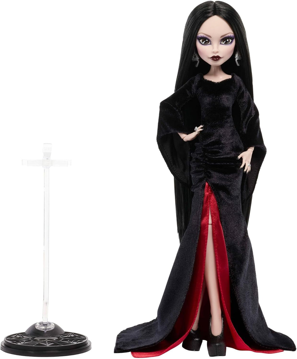 Mattel Monster High x Wednesday Morticia Addams Core Fashion Doll (JLK99)