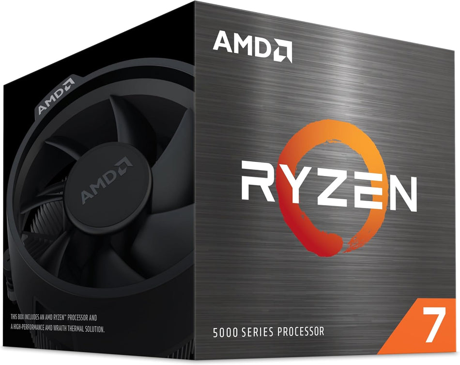AMD Ryzen 7 5700 8-Core, 16-Thread Desktop Processor with Wraith Spire Cooler