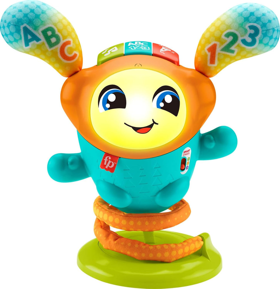 Fisher-Price DJ Bouncin' Beats Interactive Musical Learning Toy (HJP92)