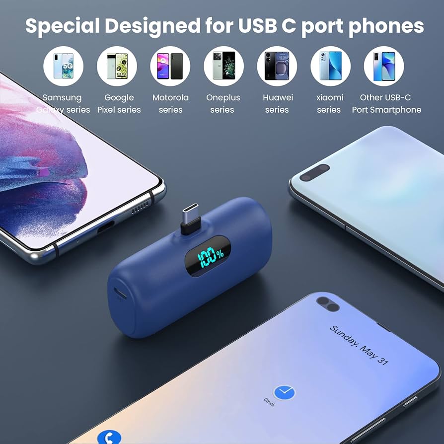 Nippo 5000MAH Power Bank Type-C Connector