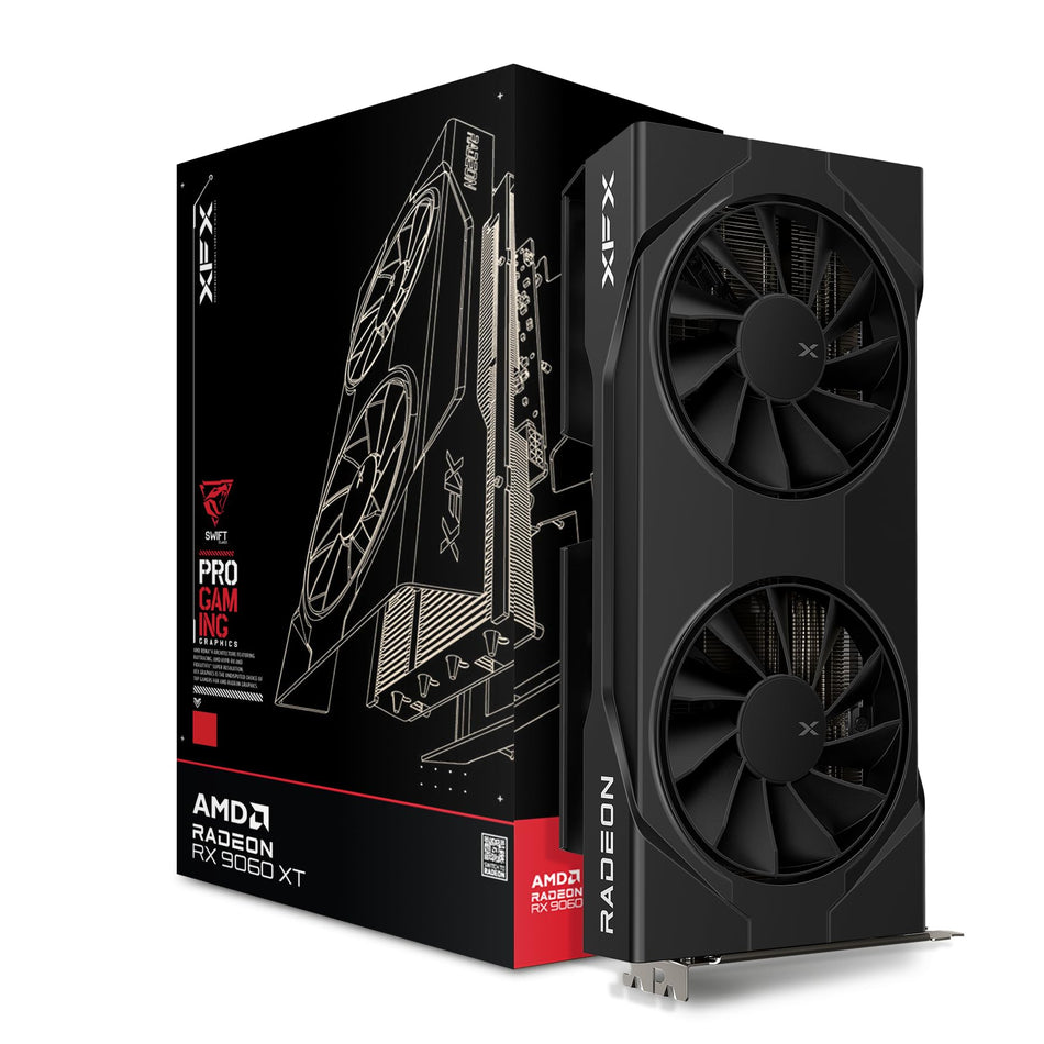 RX-96TSW8GBQ XFX Swift AMD Radeon RX 9060 XT OC Gaming Edition 8GB GDDR6