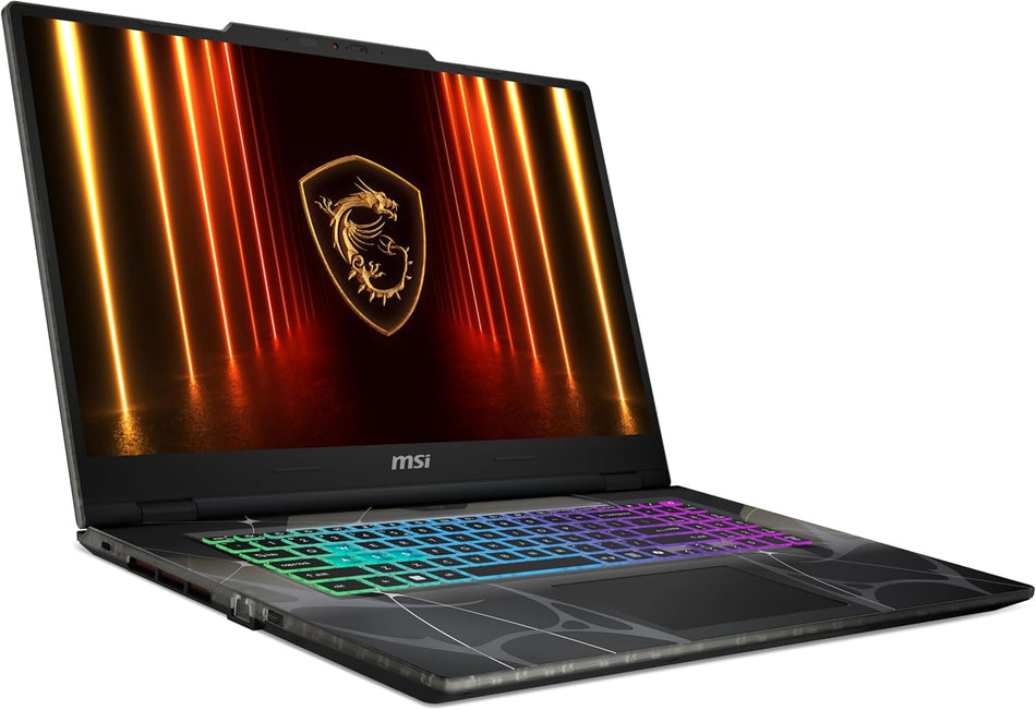 MSI Cyborg 17 17.3" FHD 144Hz Gaming Laptop: Intel Core 7-240H, NVIDIA Geforce RTX 5060, 16GB DDR5, 1TB NVMe SSD, Type C, Wi-Fi 6E, Win 11 Home: Translucent Black (B2RWFKG-074US)