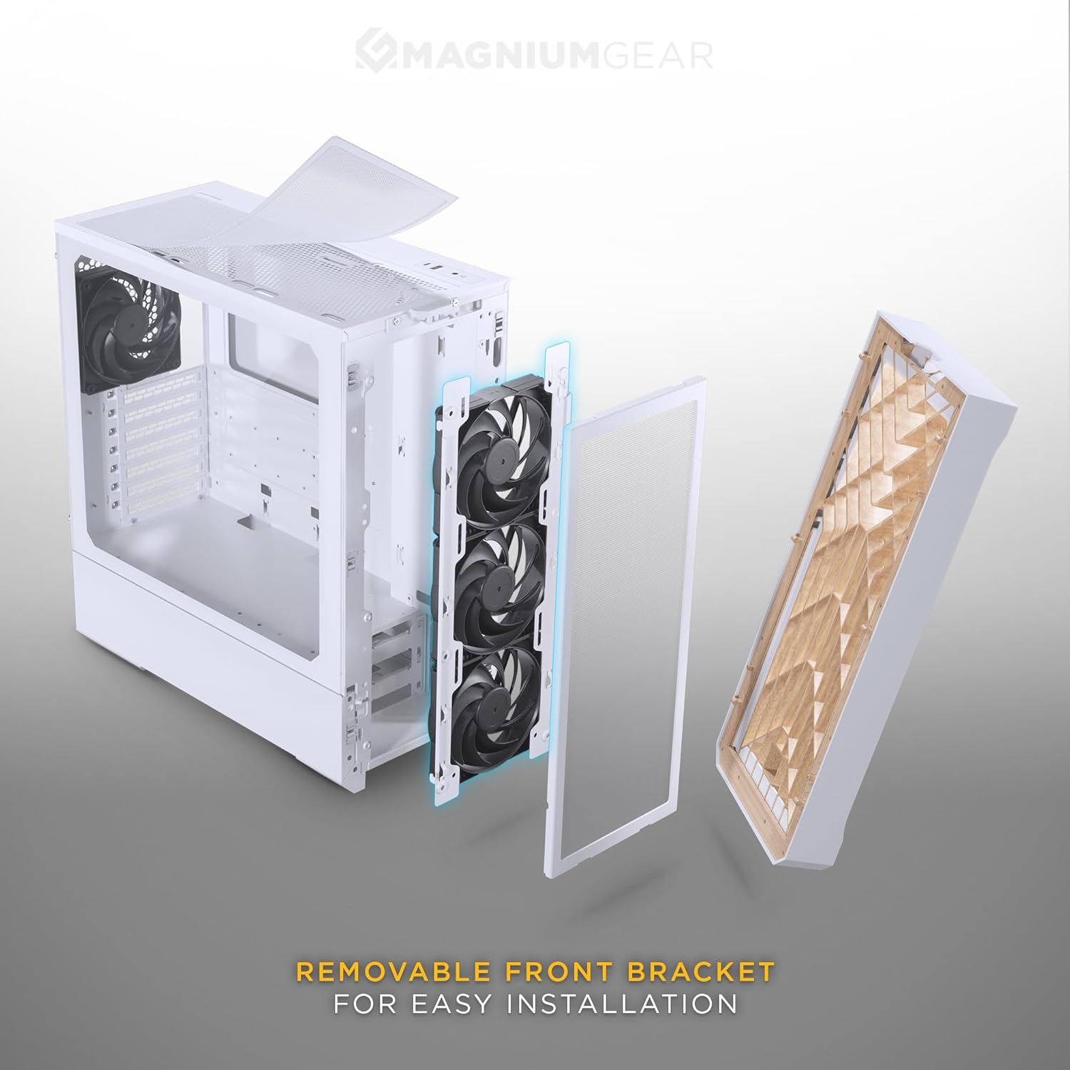 M.G Neo Air 2, White, Wood texture, MG-NE523A_WT06W