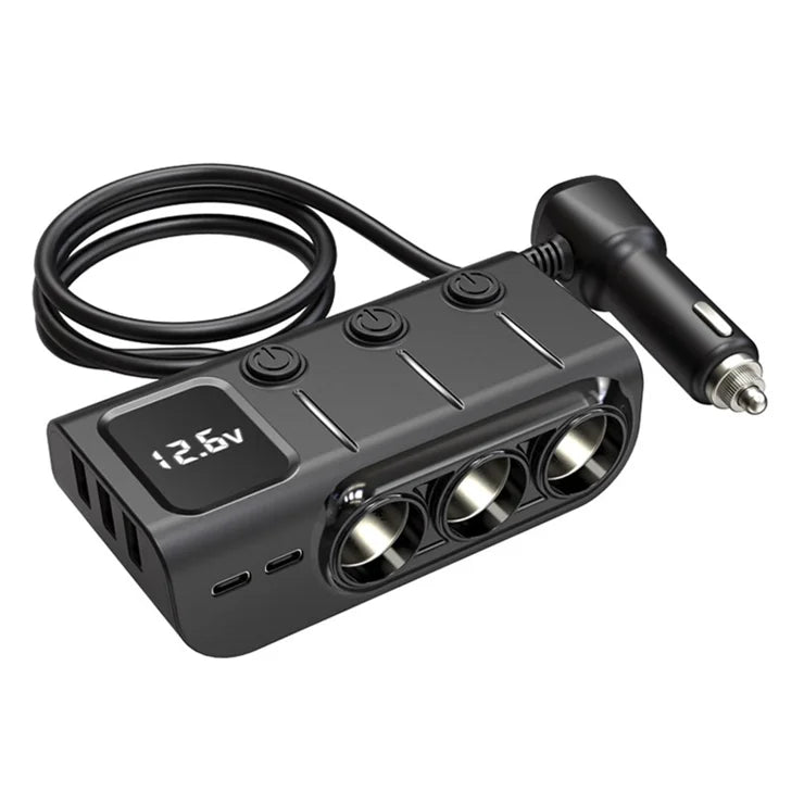 HIGH POWER SOCKET ADAPTER GC01 | Multi-Plug AC Power Extension Adapter | Universal Outlet Splitter