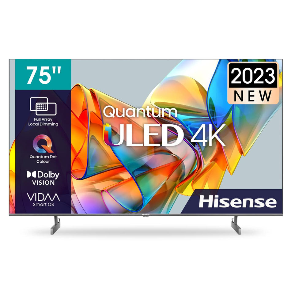 Hisense 75" Quantum ULED 4K Smart TV | Premium Edition - 75U6K