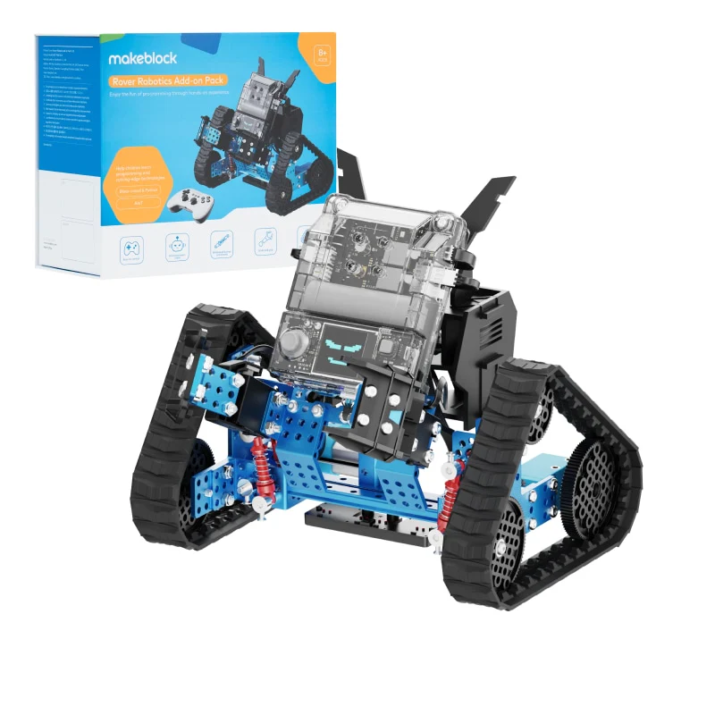 Makeblock mBot2 Rover Robotics Kit: Kid's Interactive Emo Robot for Coding Learning and Outdoor Play ( P1010144)