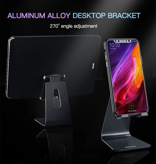 YESIDO C96 | Mini Foldable Universal Aluminium Alloy Anti-Skid Desktop Stand for Phones & Tablets