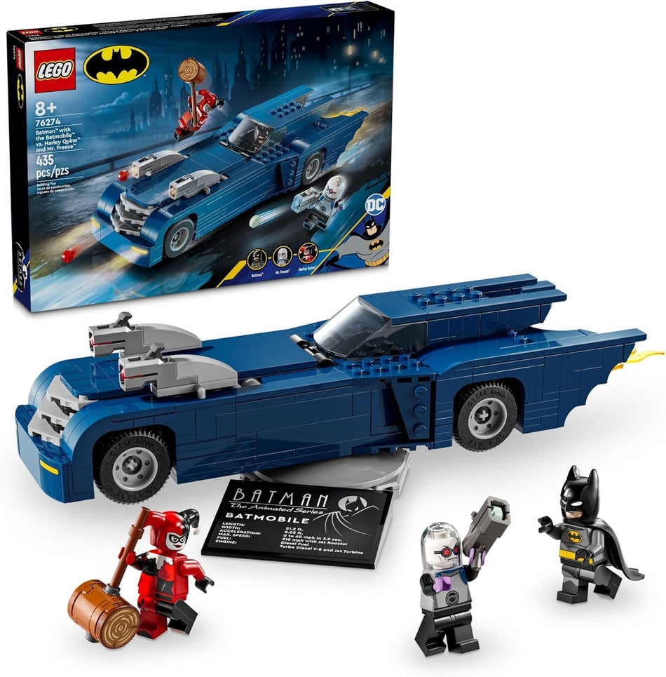 LEGO 76274 DC Batman with the Batmobile vs. Harley Q