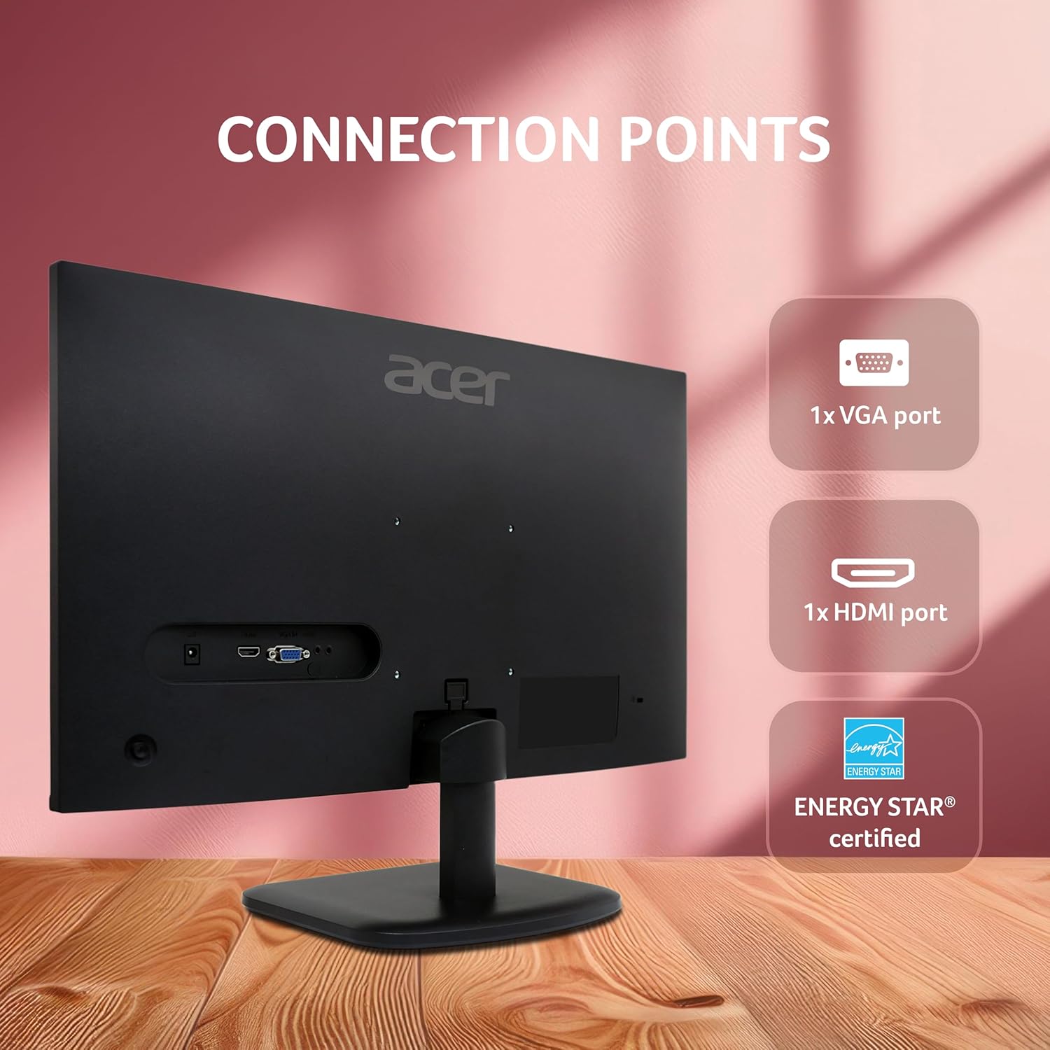 Acer EK1 Series EK251Q P6 24.5-inch Full HD Gaming Monitor (IPS