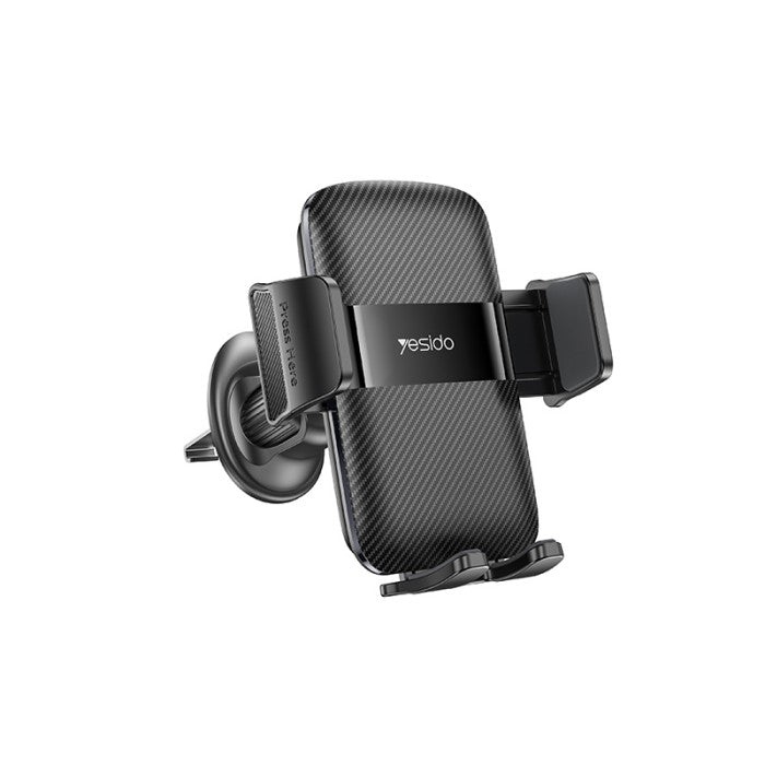 YESIDO C251 | 360° Free Rotation One-Second Automatic Clamping Auto-Locking Air Vent Phone Holder