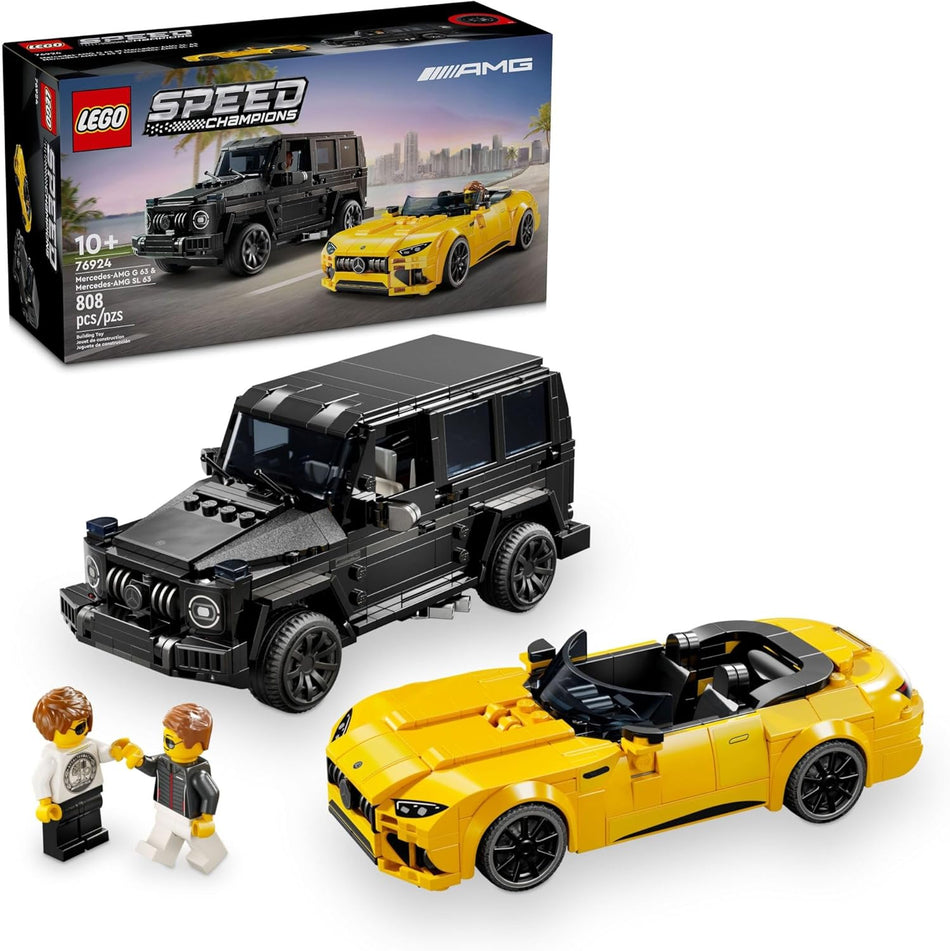 LEGO 76924 Speed Champions Mercedes-AMG G 63 & Mercedes-AMG SL 63