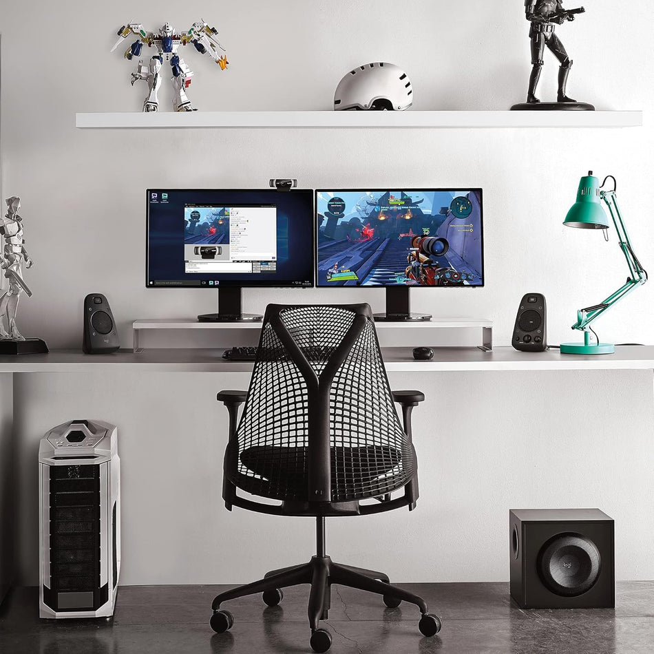 Logitech Z625 Powerful THX® Certified 2.1 Speaker System with Optical Input | 400 Watts Peak Power (200W RMS) | Multi-Device Connectivity | 1-Year Warranty - Black