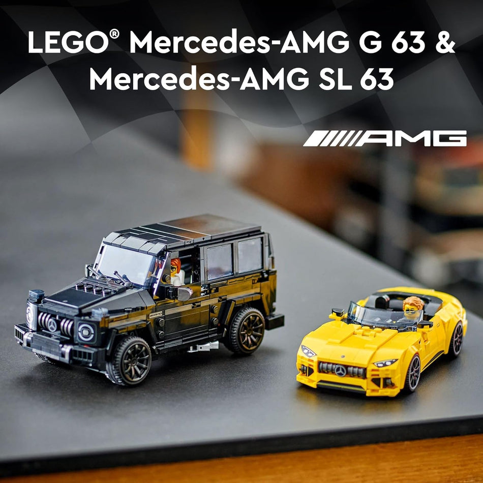 LEGO 76924 Speed Champions Mercedes-AMG G 63 & Mercedes-AMG SL 63