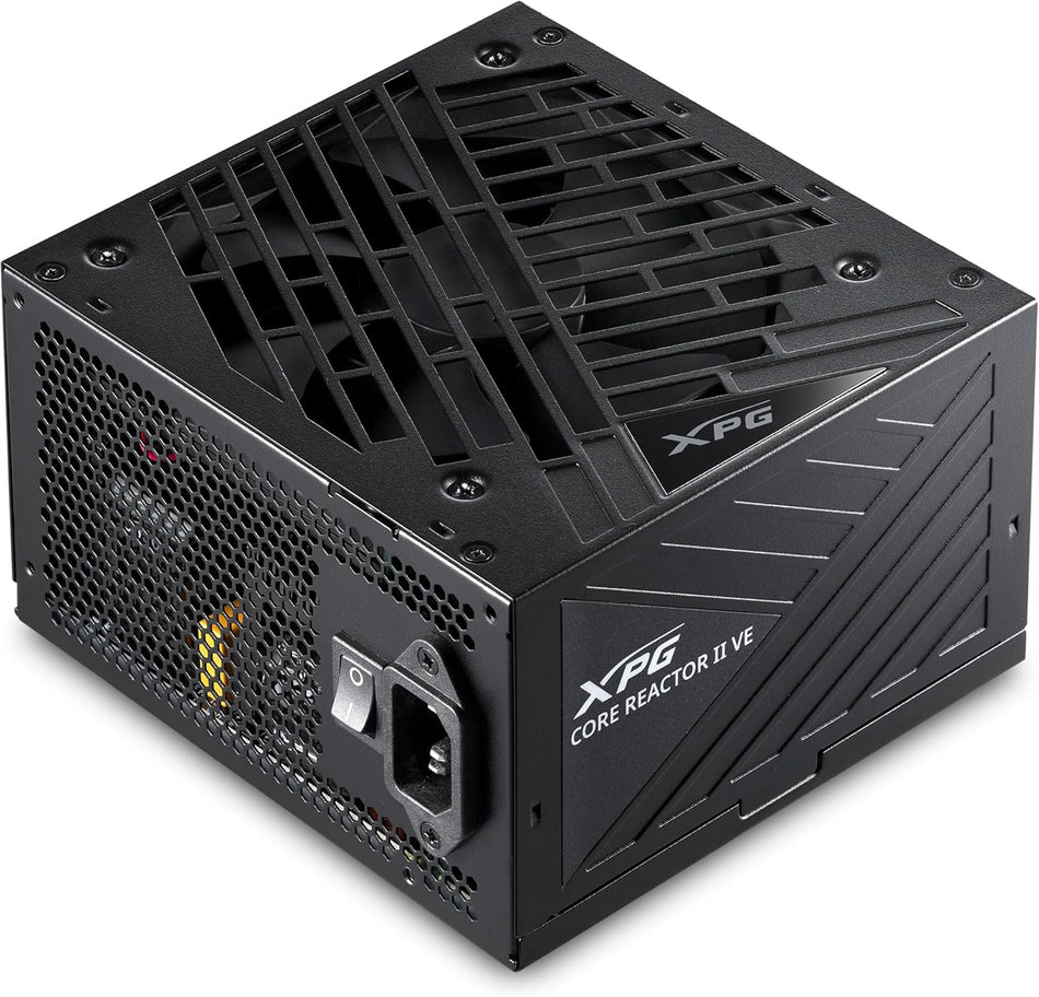 XPG CORE REACTOR II VE, 750W 80 PLUS GOLD PSU,FDB 120mm fan, 140x150x86mm, ATX 3.1 / EPS v2.92