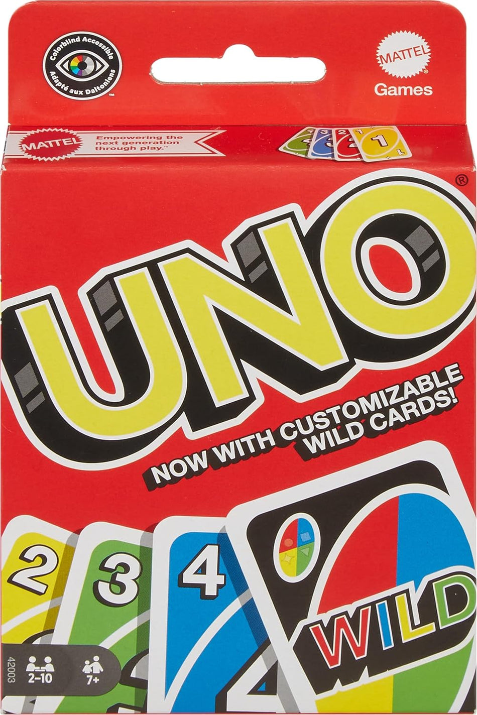 Mattel Games Classic UNO Card Game (W2087) – Authentic International Edition