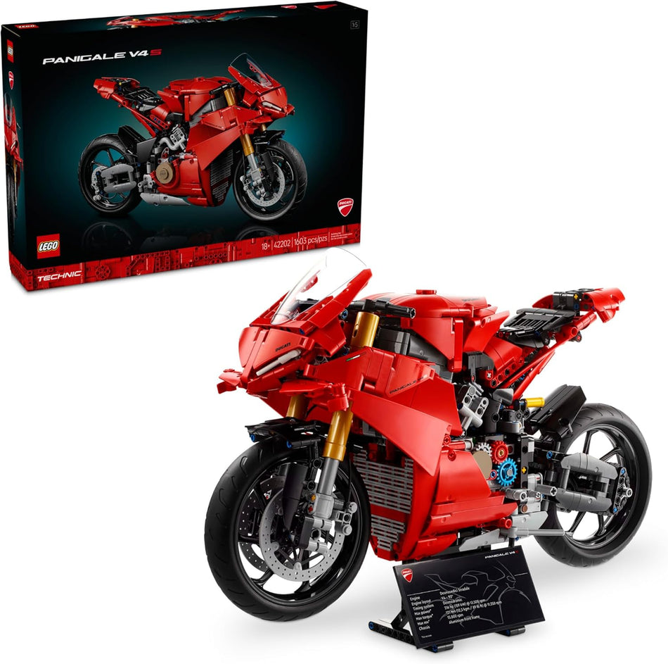 LEGO 42202 Technic Ducati Panigale V4 S Motorcycle Toy