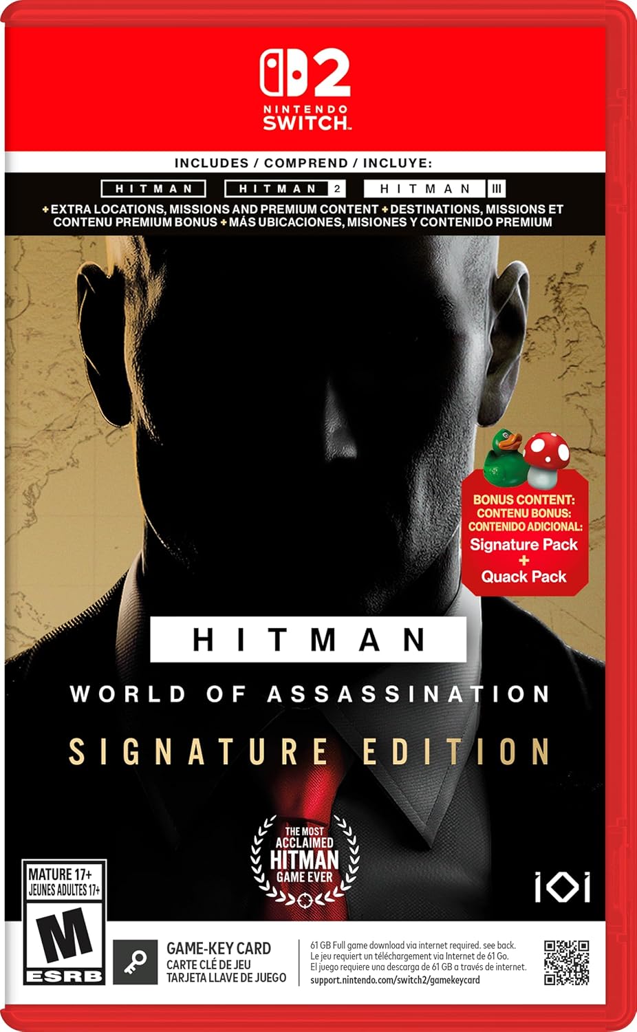 HITMAN: World of Assassination - Signature Edition (Nintendo Switch 2)