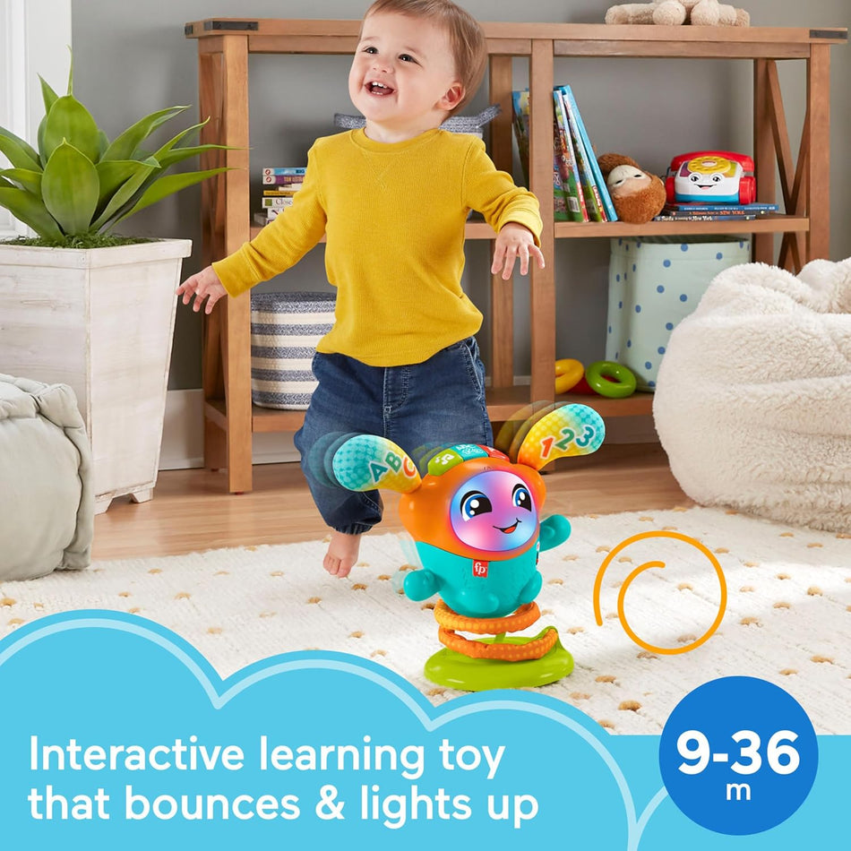 Fisher-Price DJ Bouncin' Beats Interactive Musical Learning Toy (HJP92)