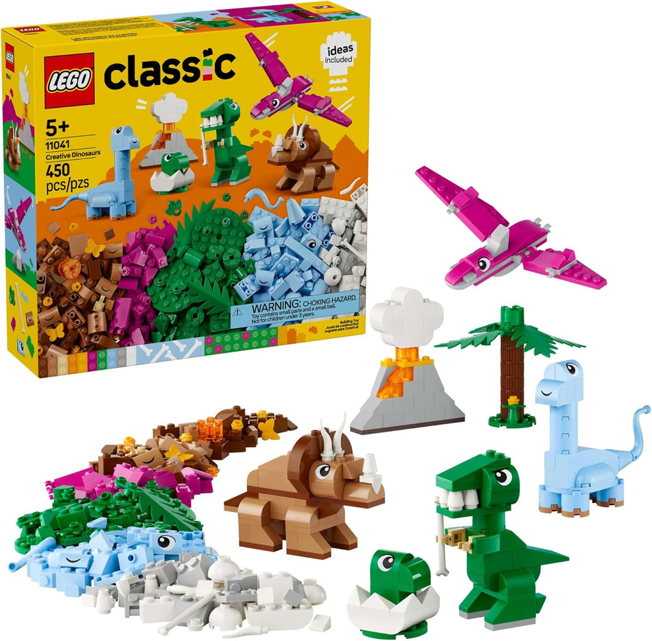LEGO 11041 Classic Creative Dinosaurs Toy - Building Blocks Toy