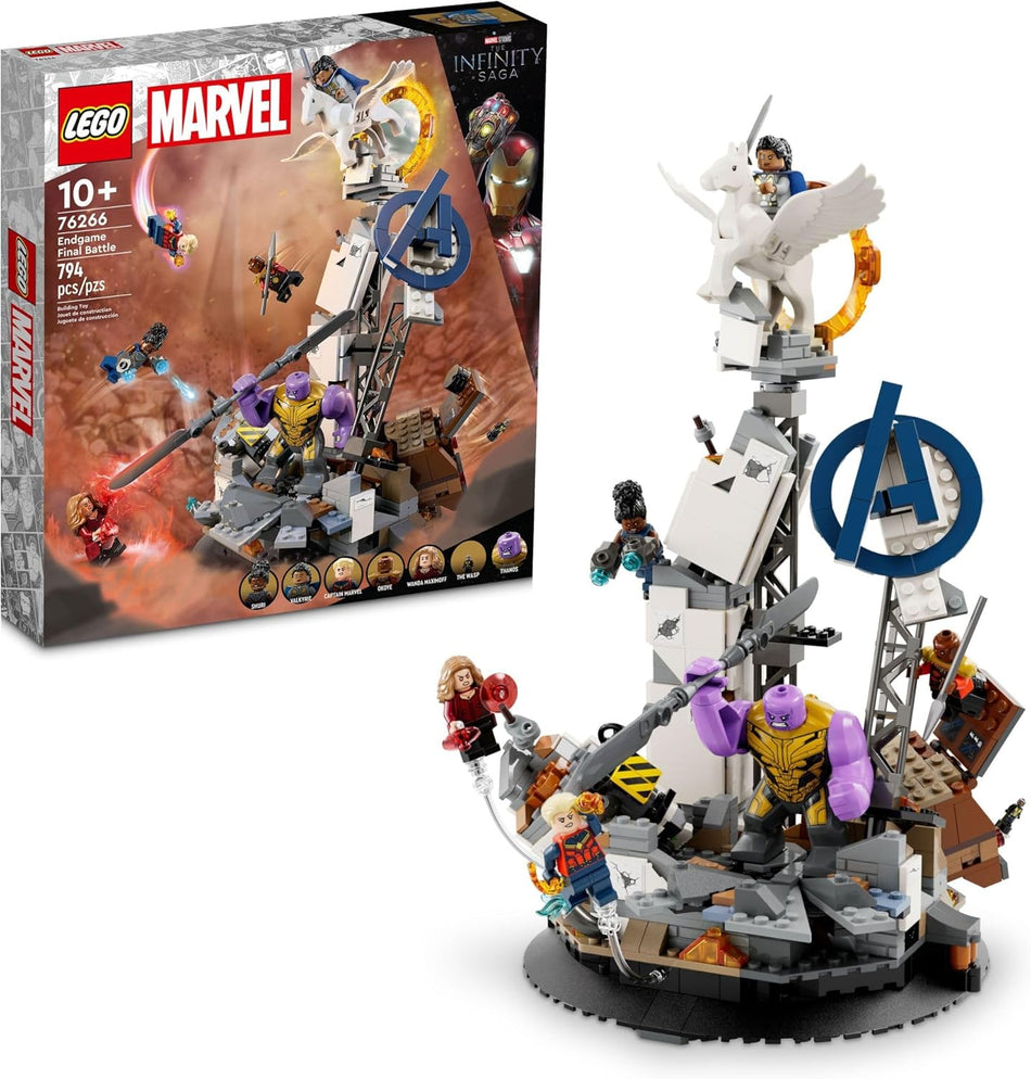 LEGO 76266 Marvel Endgame Final Battle Avengers Model for Build and Display