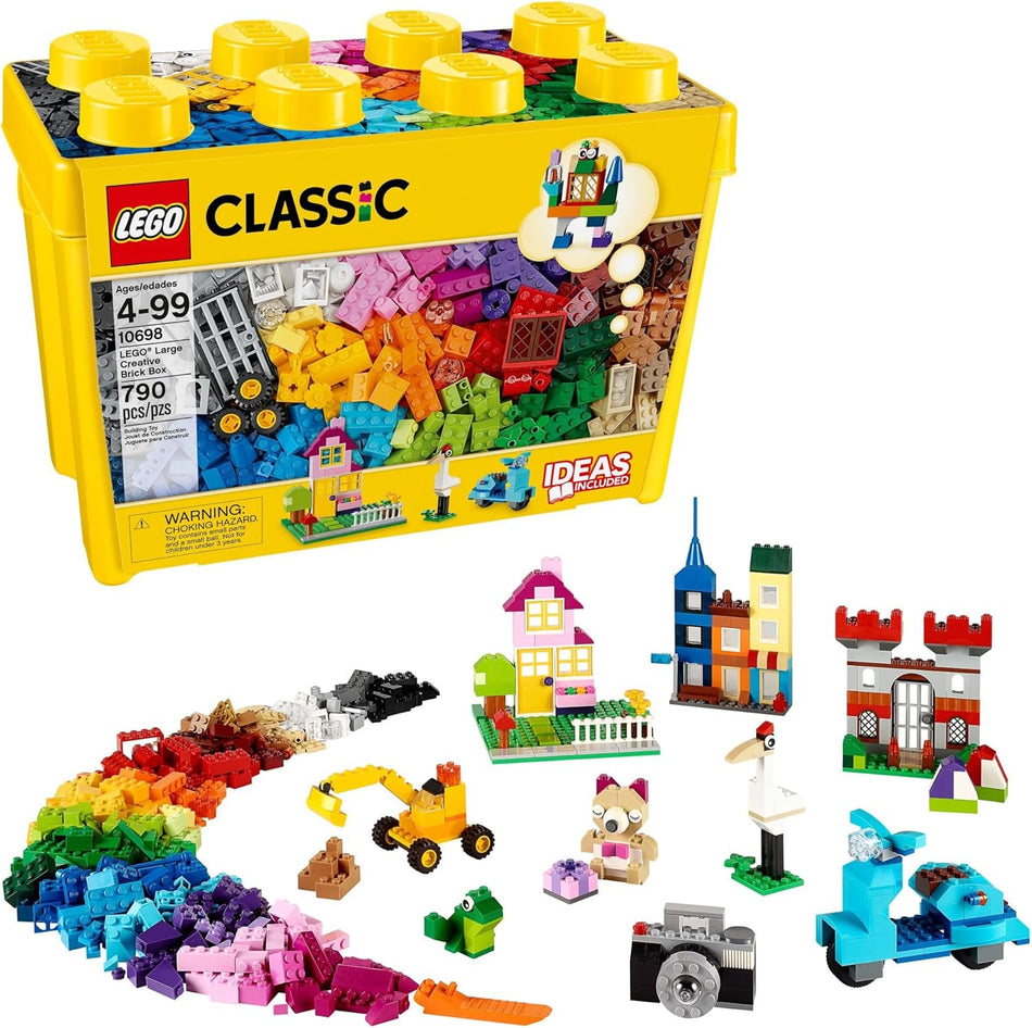 LEGO 10698 Classic Large Creative Brick Box Building Set, Toy Storage Solution